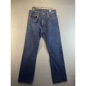 Levis 517 Jeans‎ Western Cowboy Blue Denim Distressed Men's 36X33 Nice